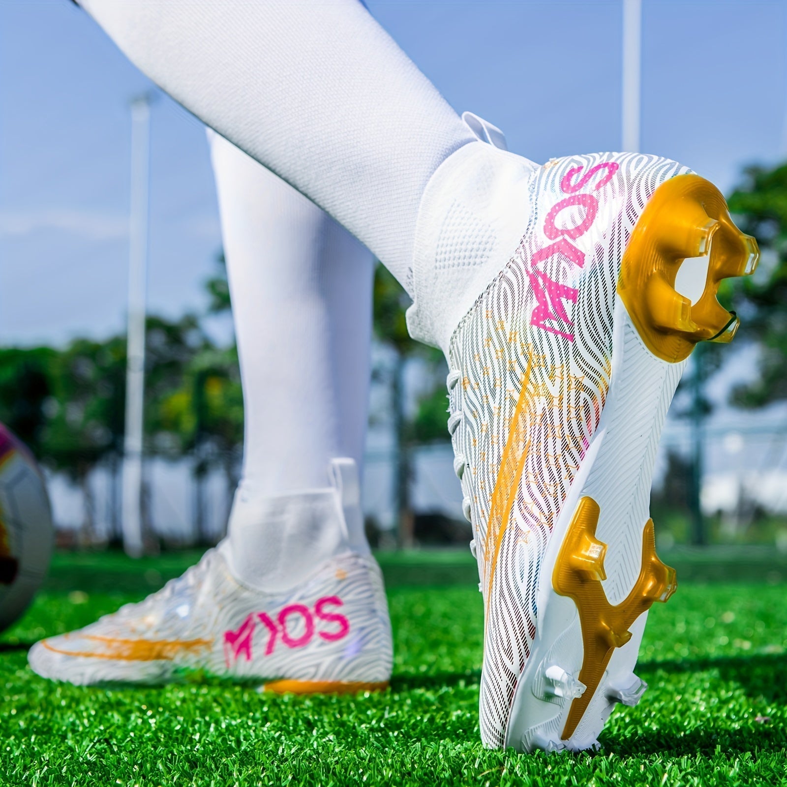 Heren Voetbalschoenen met Grip & Hoog Enkelontwerp – Dario