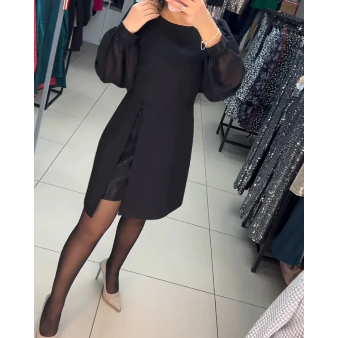 Klassieke Jurk met Lange Mouwen - Isabelle