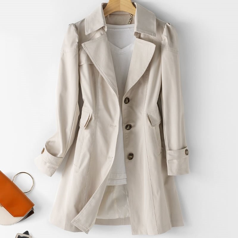 Klassieke Dames Trenchcoat - Amelia