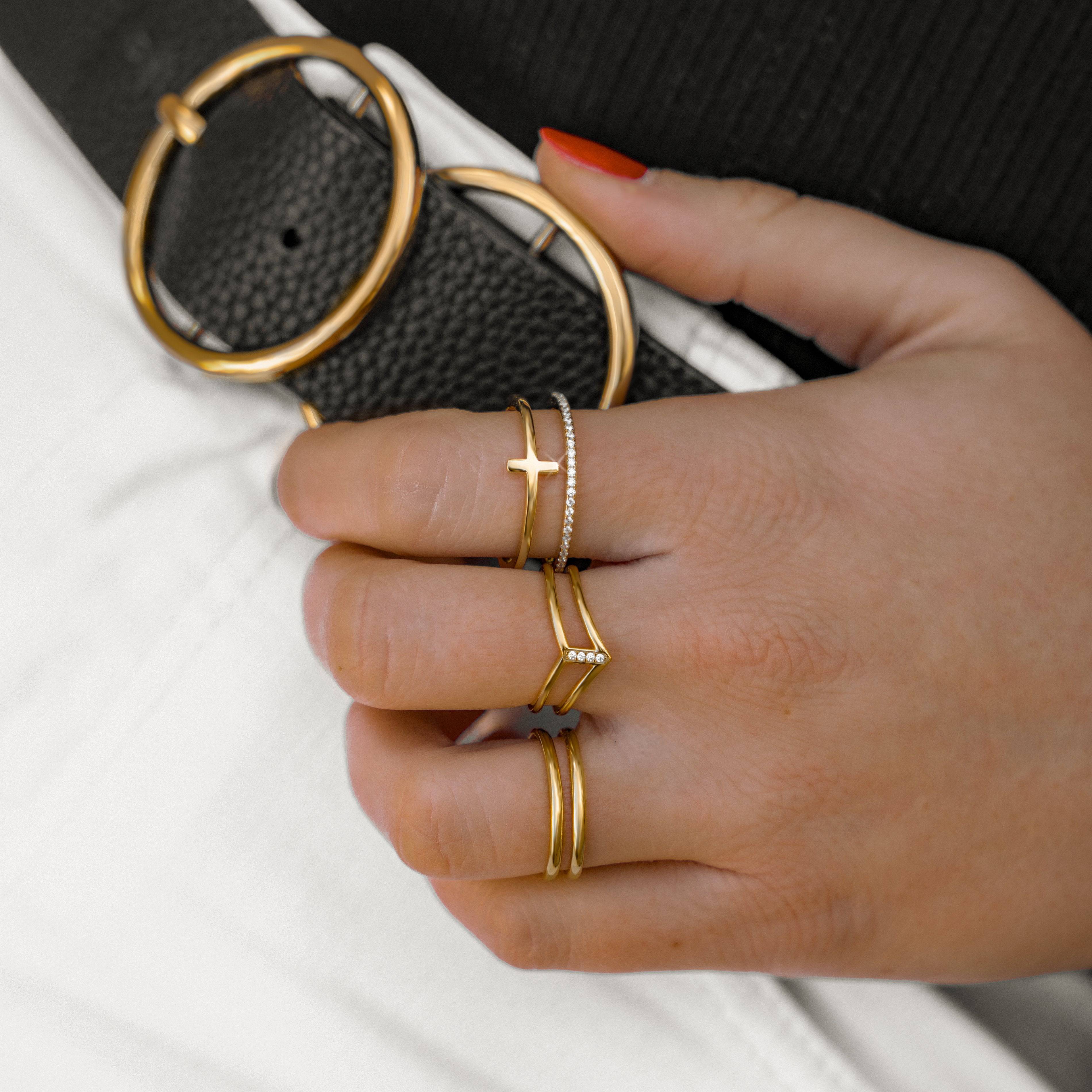Open Dubbele Ring - Amaya