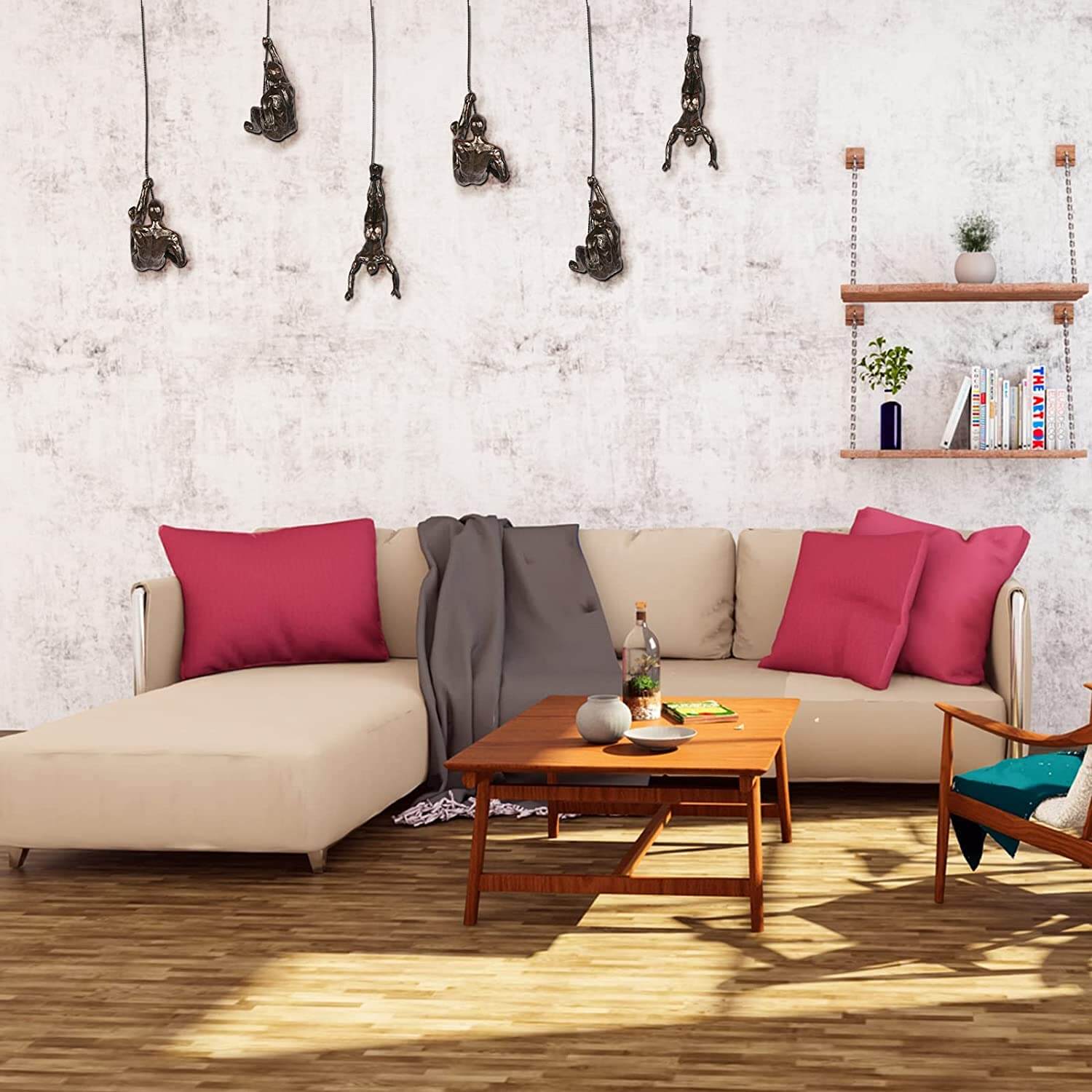 Bergbeklimmer Wandsculptuur – PeakFigures