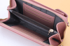 Compact PU Leren Schoudertas met Verstelbare Band