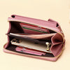 Compact PU Leren Schoudertas met Verstelbare Band