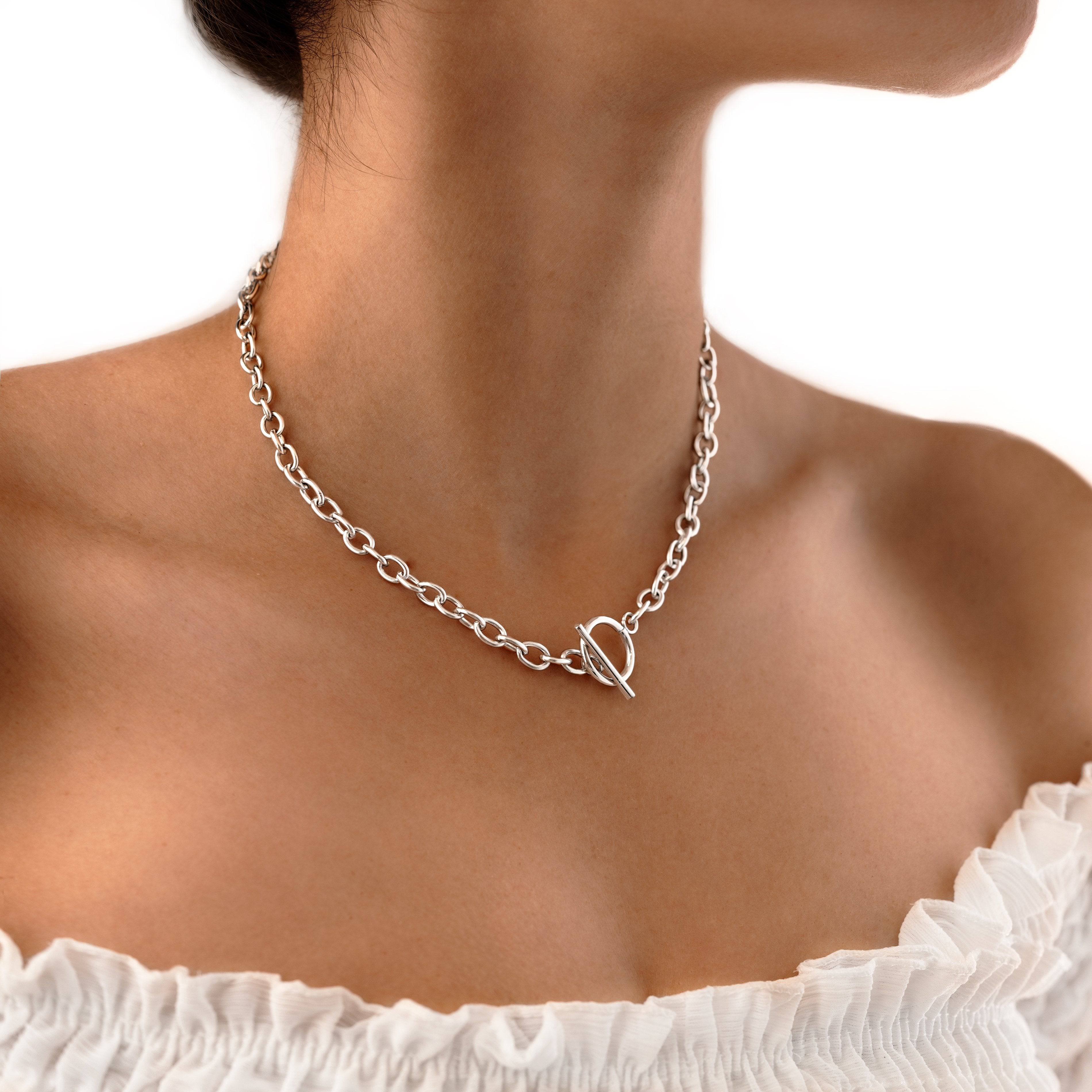 Subtiele Ketting met Geometrisch Design - Noelia