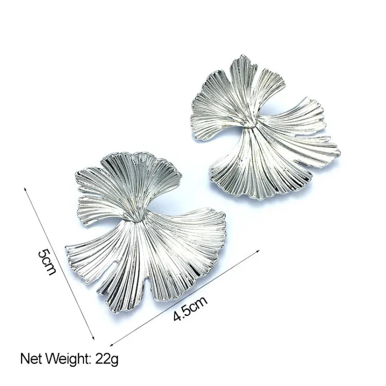 Bloemen Oorbellen in Goud en Zilver - Liora