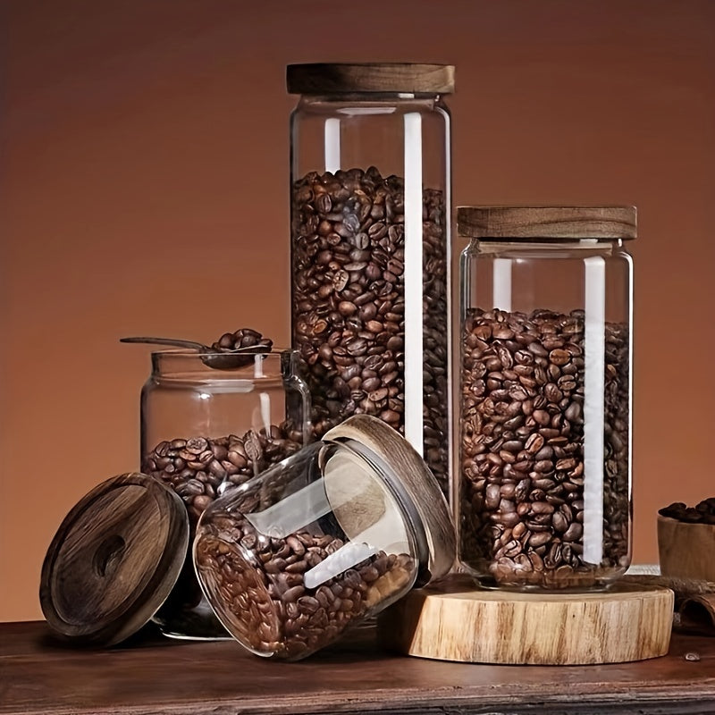 Glazen Luchtdichte Keukenopslagpot - LunaSeal