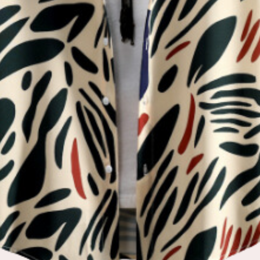 Casual Korte Mouwen Overhemd voor Heren - Rafael