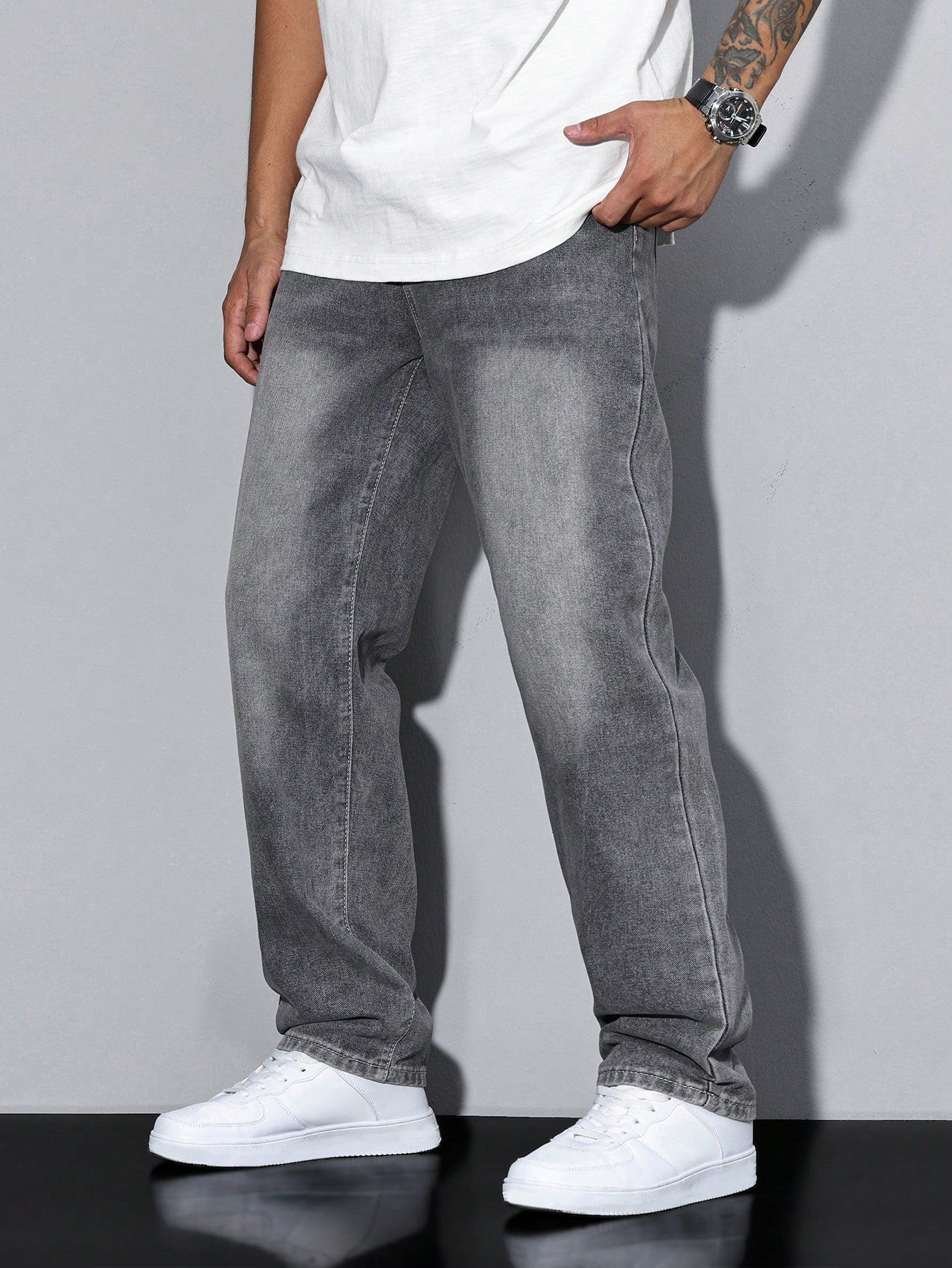 Casual Herenjeans met Rechte Pijp – Milan