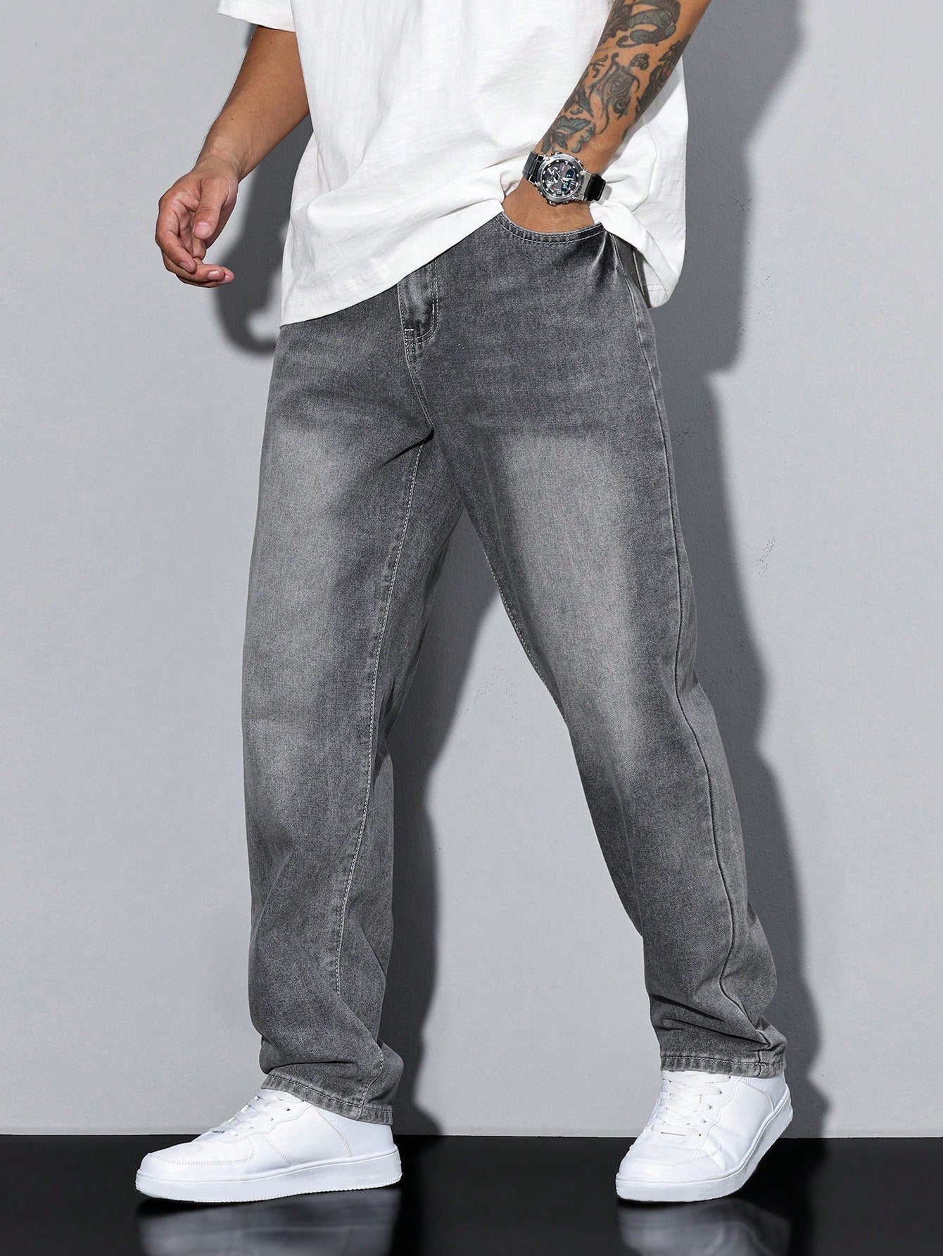 Casual Herenjeans met Rechte Pijp – Milan