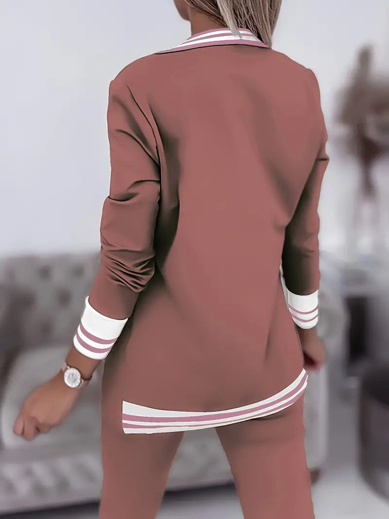 Casual Streetwear Gestreepte Set - Sophie