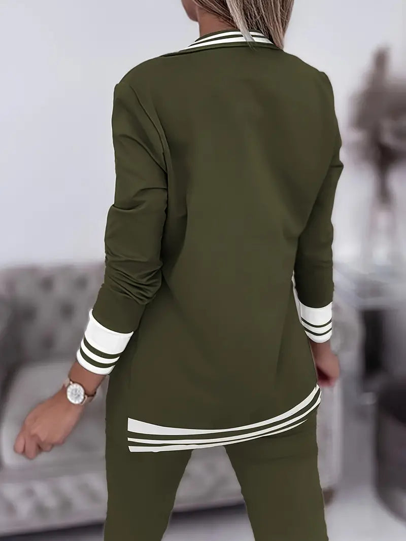 Casual Streetwear Gestreepte Set - Sophie