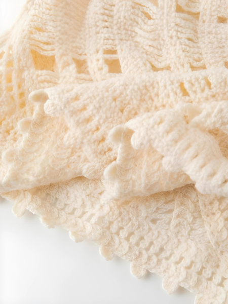 Gebreide Zomerjurk met Kantdetails - Aylin