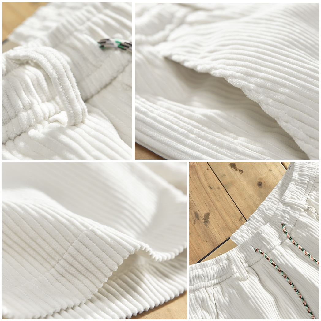 Retro Cordshorts voor heren met een comfortabele snit – Raul