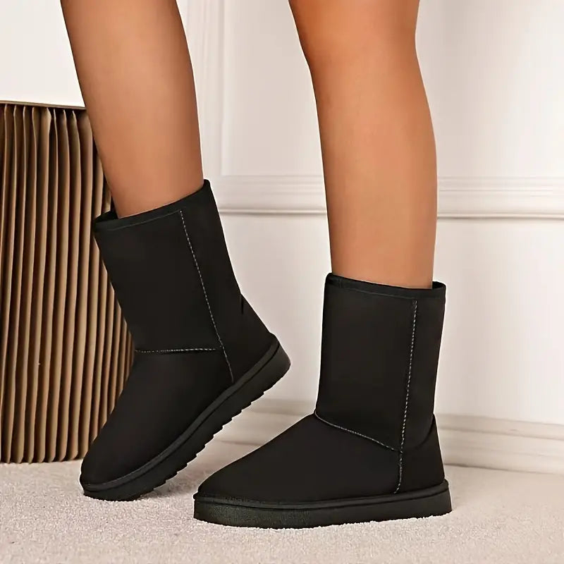 Warme Slip-On Boots met Fleecevoering - Aria