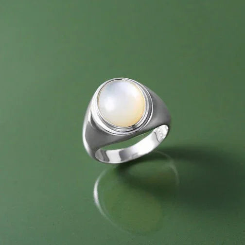 Pinctada Albina Zilveren Ring - Isla