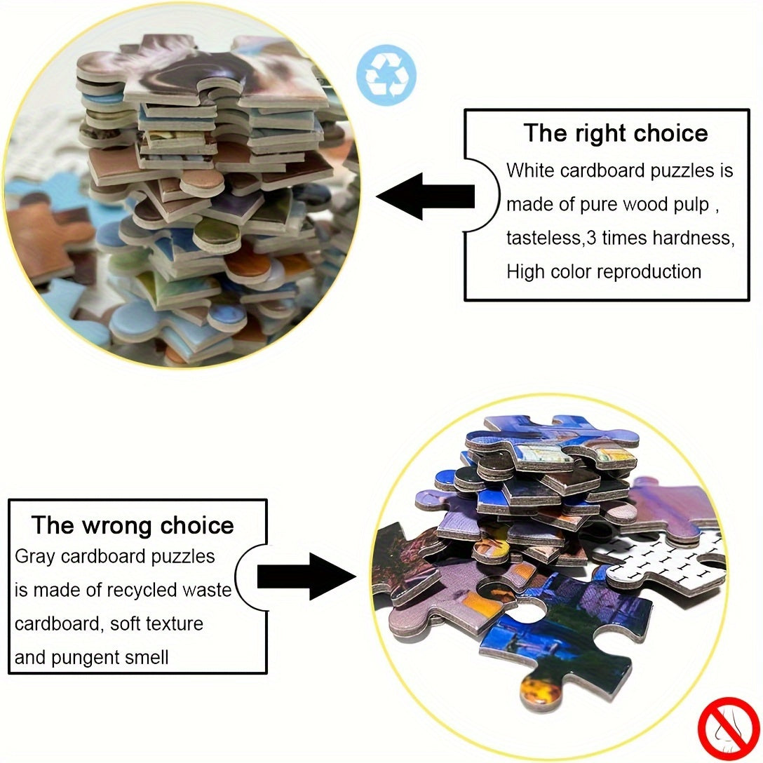 1000-delige Ronde Sterrenbeeld Puzzel - ZodiacDreams