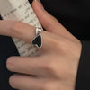 Verstelbare Symmetrische Hartenring - Evelyn