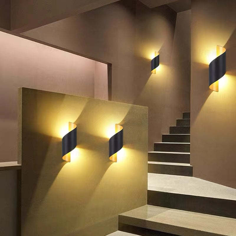 Moderne Spiraal LED Wandlamp - TwistLight