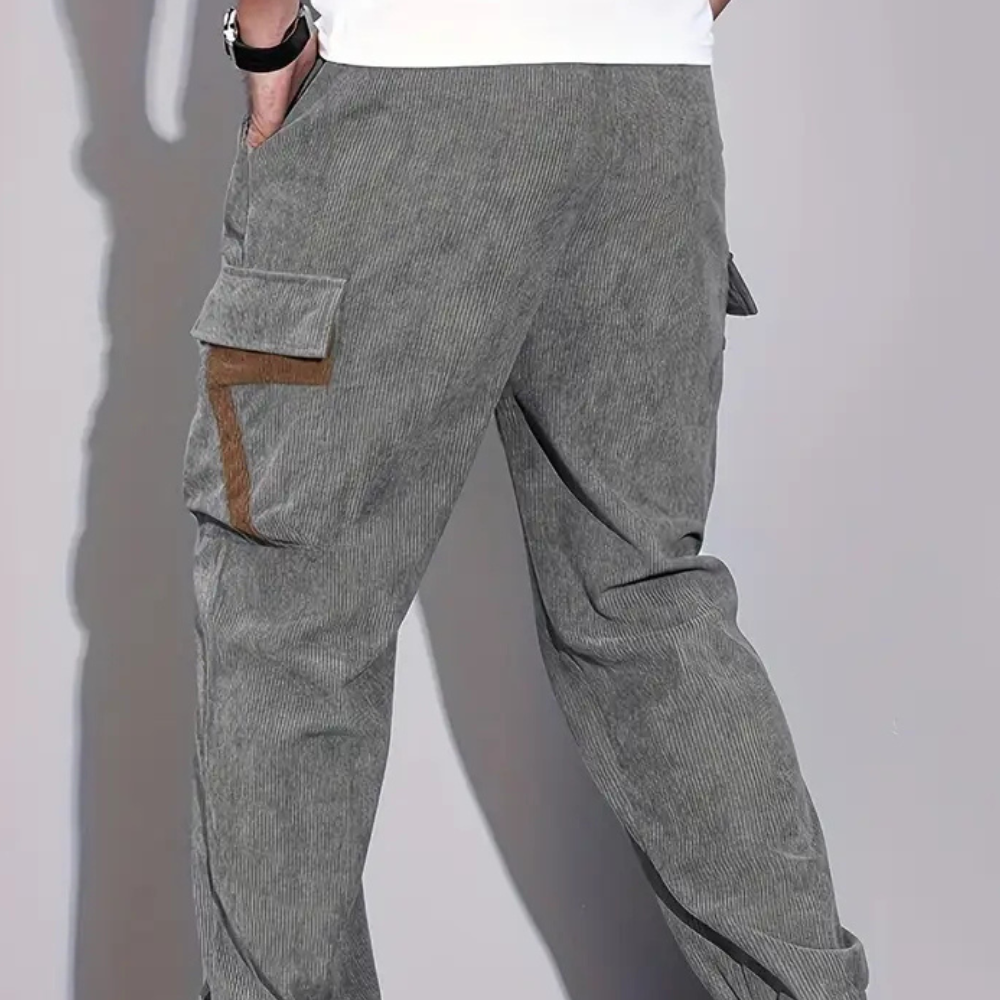 Casual Baggy Cargo Broek voor Heren - Zane