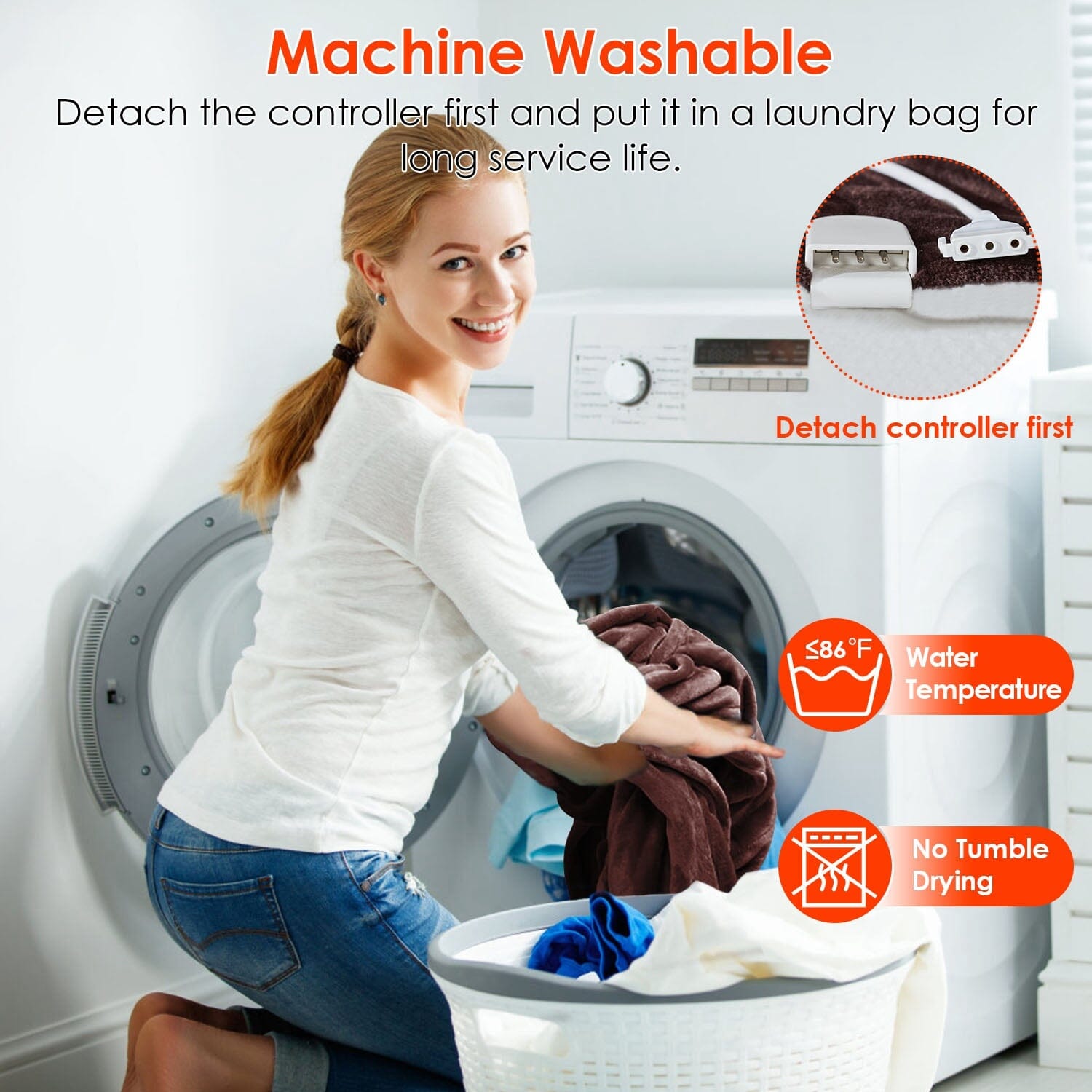 Elektrische Verwarmde Flanellen Deken - CozyHeat