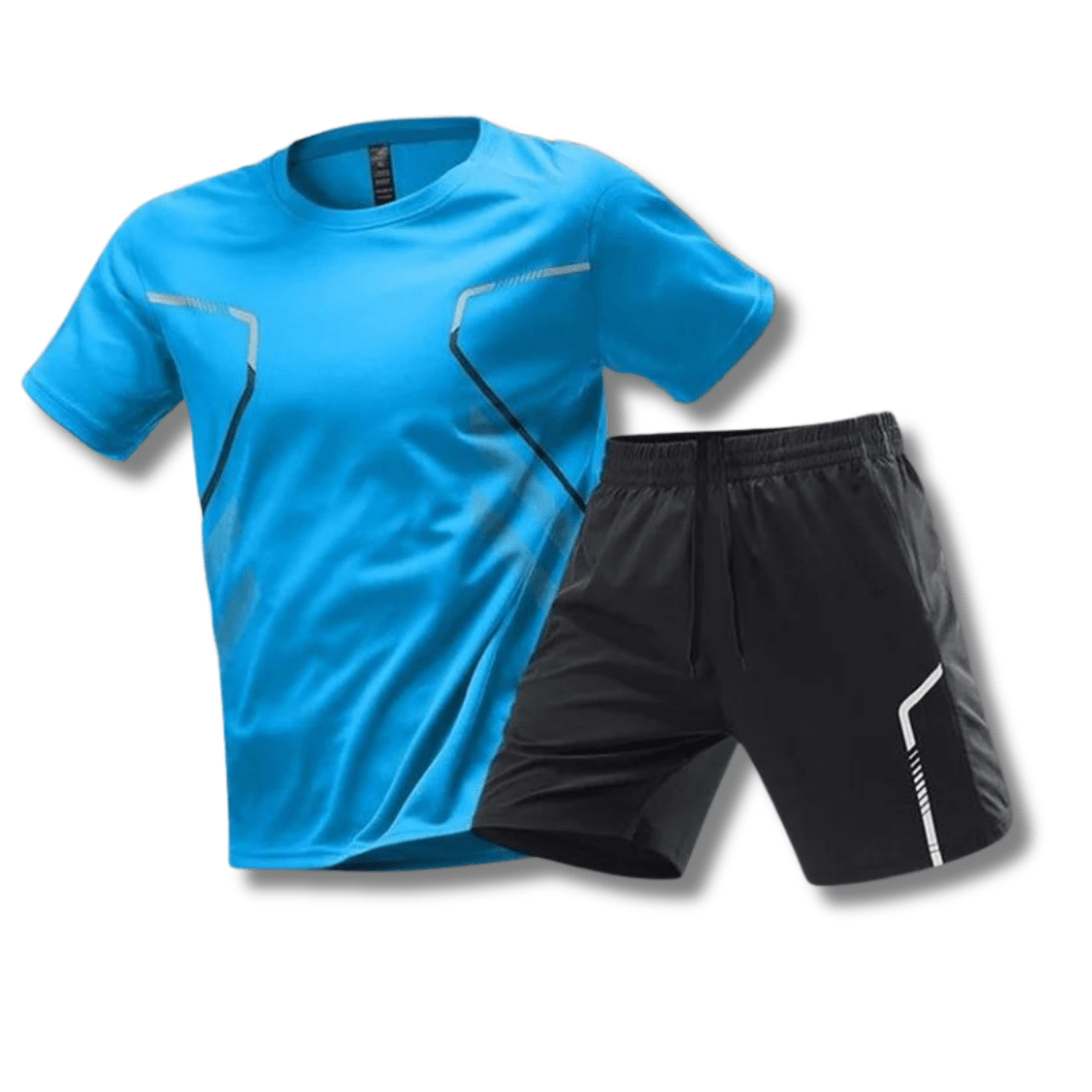 Sportoutfit voor heren – T-shirt en shorts voor training & vrije tijd