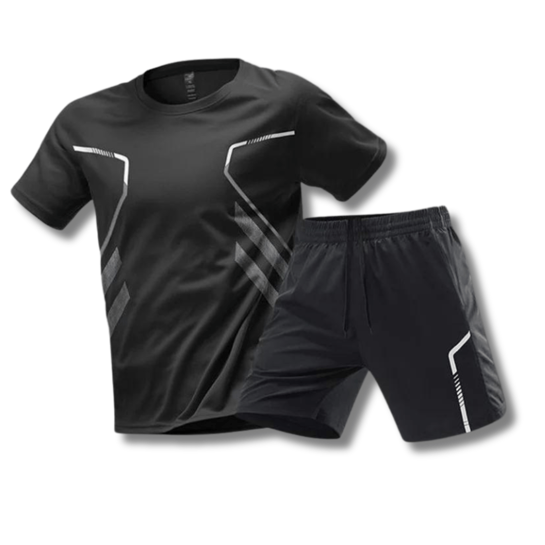 Sportoutfit voor heren – T-shirt en shorts voor training & vrije tijd