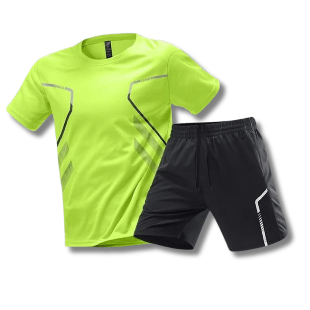 Sportoutfit voor heren – T-shirt en shorts voor training & vrije tijd