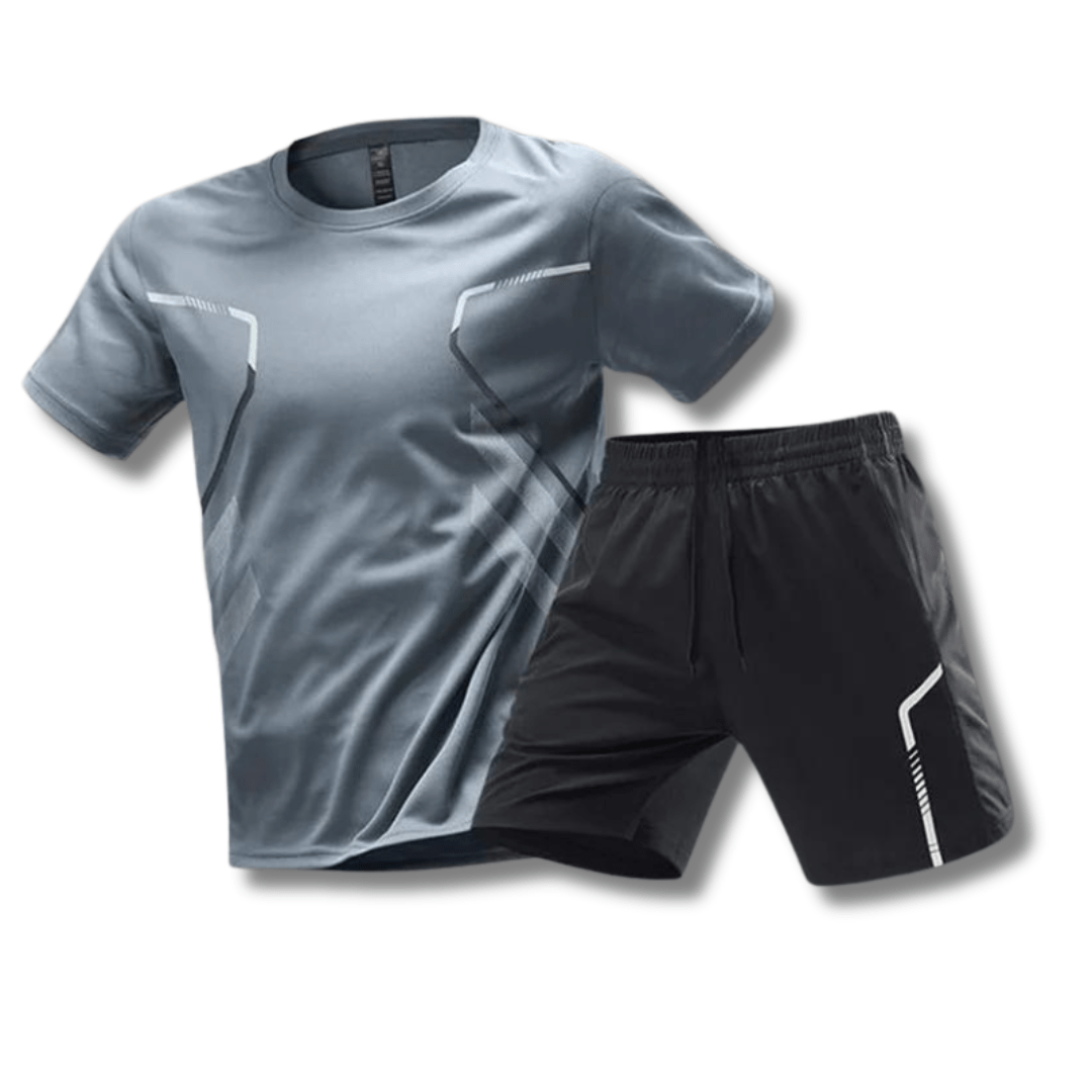 Sportoutfit voor heren – T-shirt en shorts voor training & vrije tijd