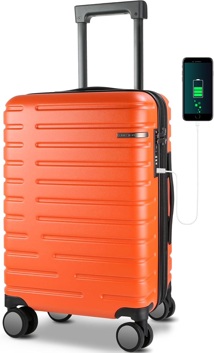 Uitschuifbare Harde Koffer met Spinner Wielen en TSA Slot