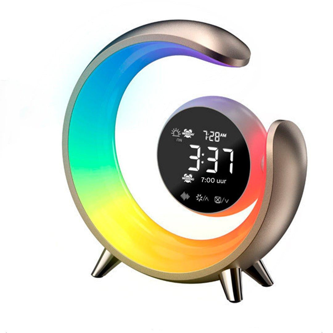 Multifunctioneel Nachtlampje met RGB & Wekkerfunctie – Lumivo