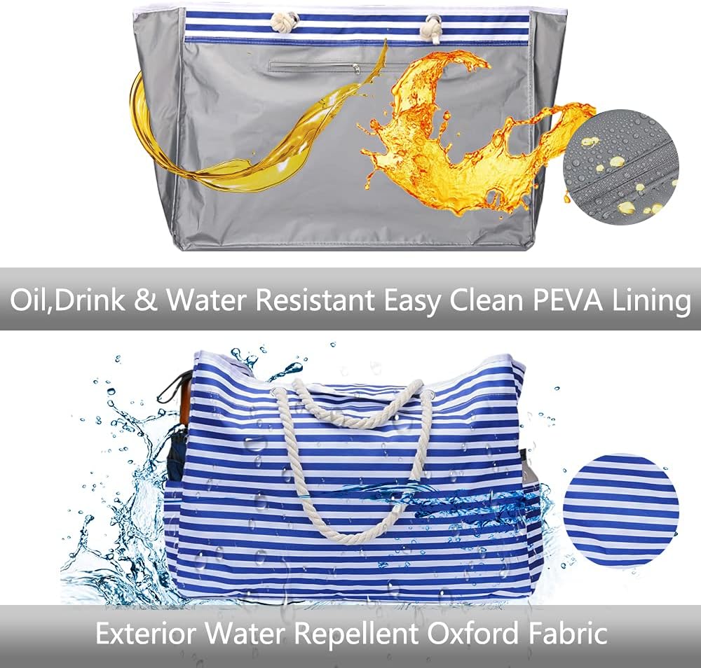 Waterdichte Extra Grote Strandtas met Bonus Reisetui – CoastCarry