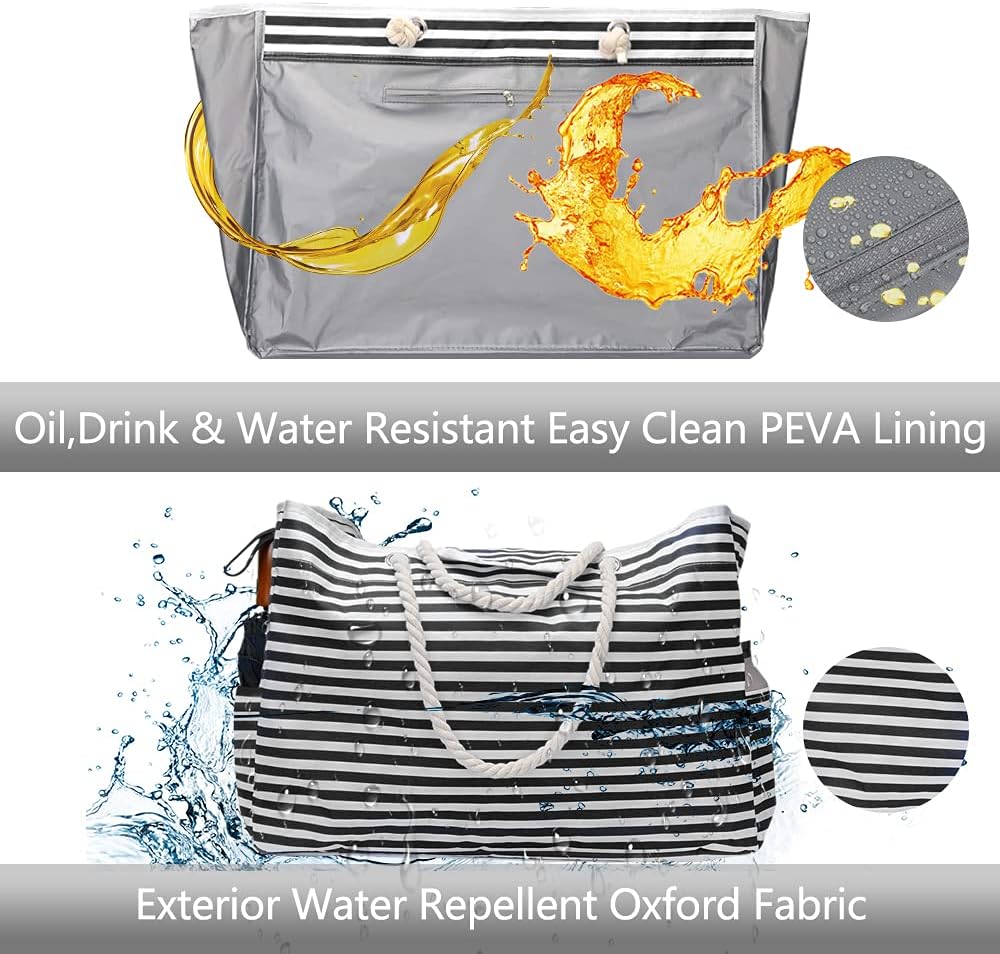Waterdichte Extra Grote Strandtas met Bonus Reisetui – CoastCarry