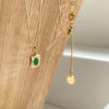 Vintage Edelsteen Ketting - Celeste