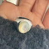Pinctada Albina Zilveren Ring - Isla