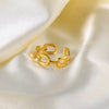 Gedraaide Schakel Open Ring - Nexa