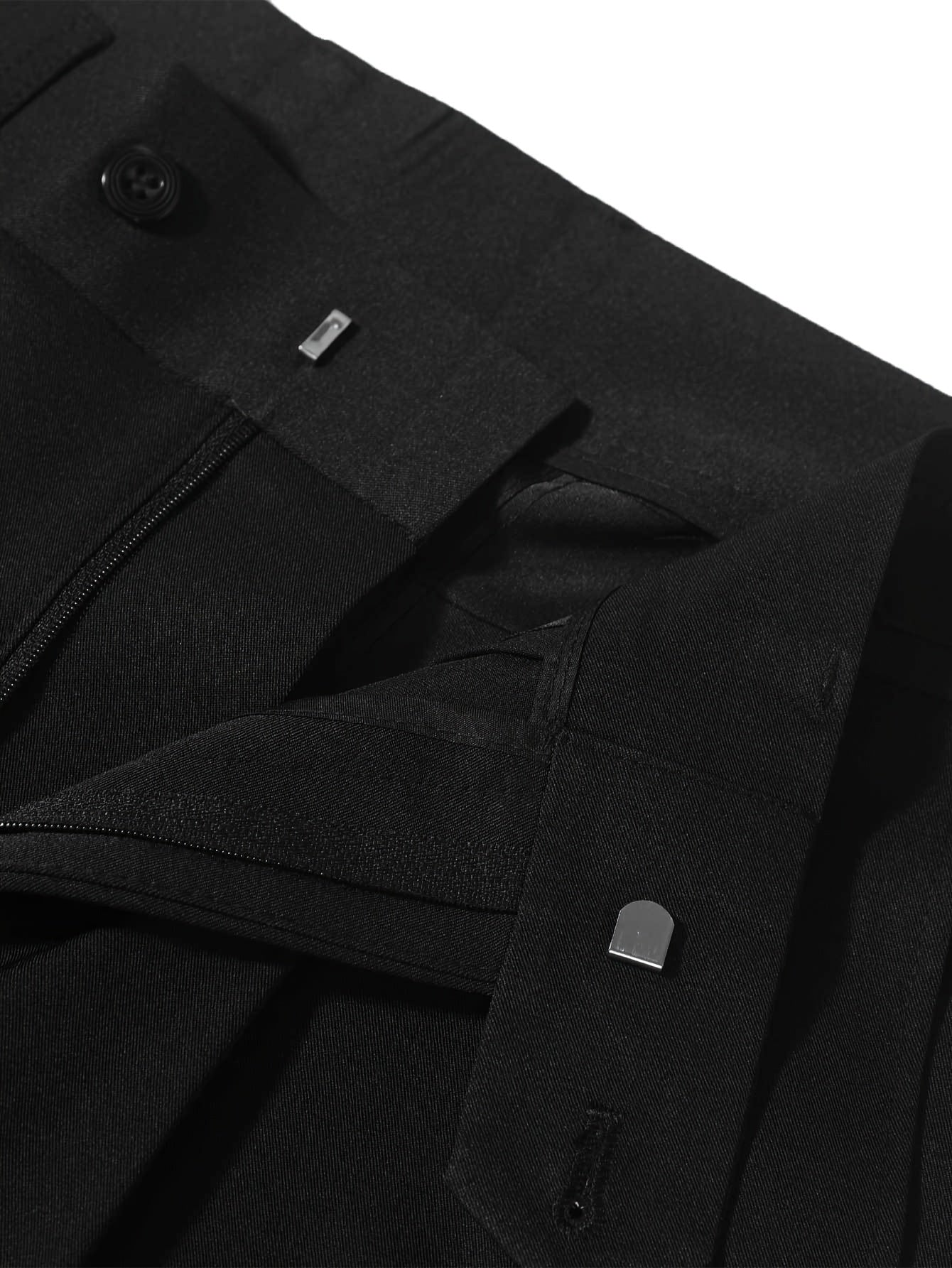 Lichtgewicht Zwarte Businessbroek voor Heren - Finn
