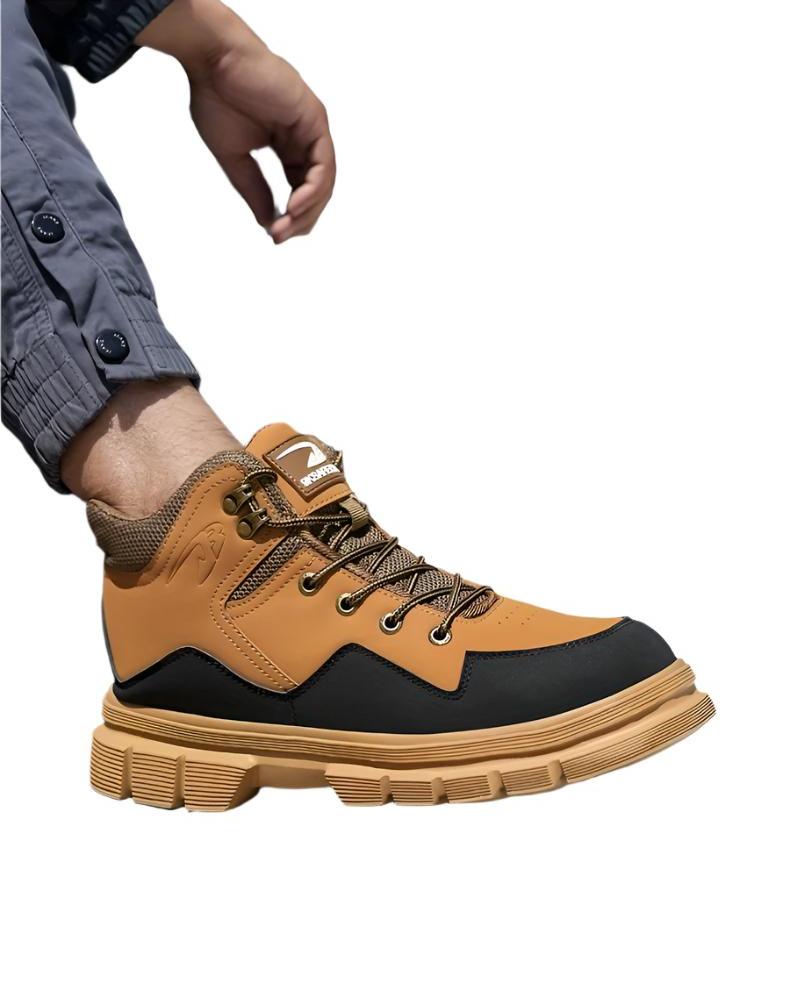 Heren veiligheidsschoenen halfhoog met versterkte neuscap & zool - Auron