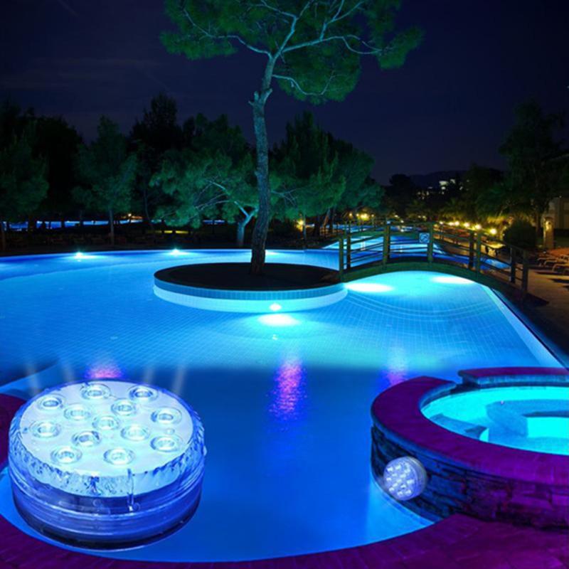 Waterdichte LED Onderwaterlamp met Afstandsbediening - GlowRipple