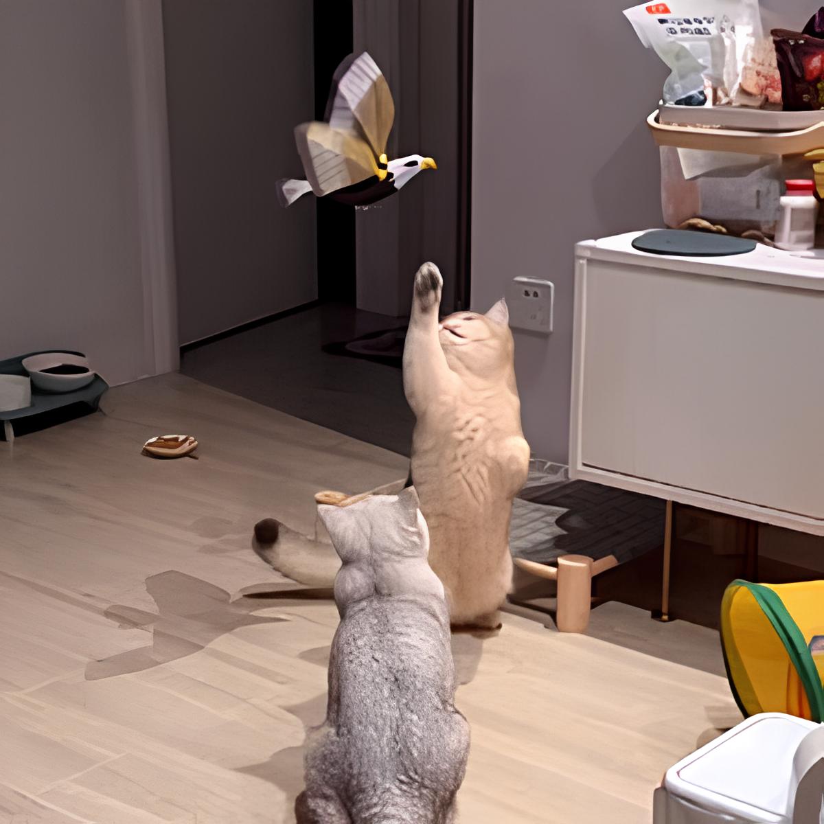 Automatisch Bewegend Vogel Speelgoed - FlyBuddy™