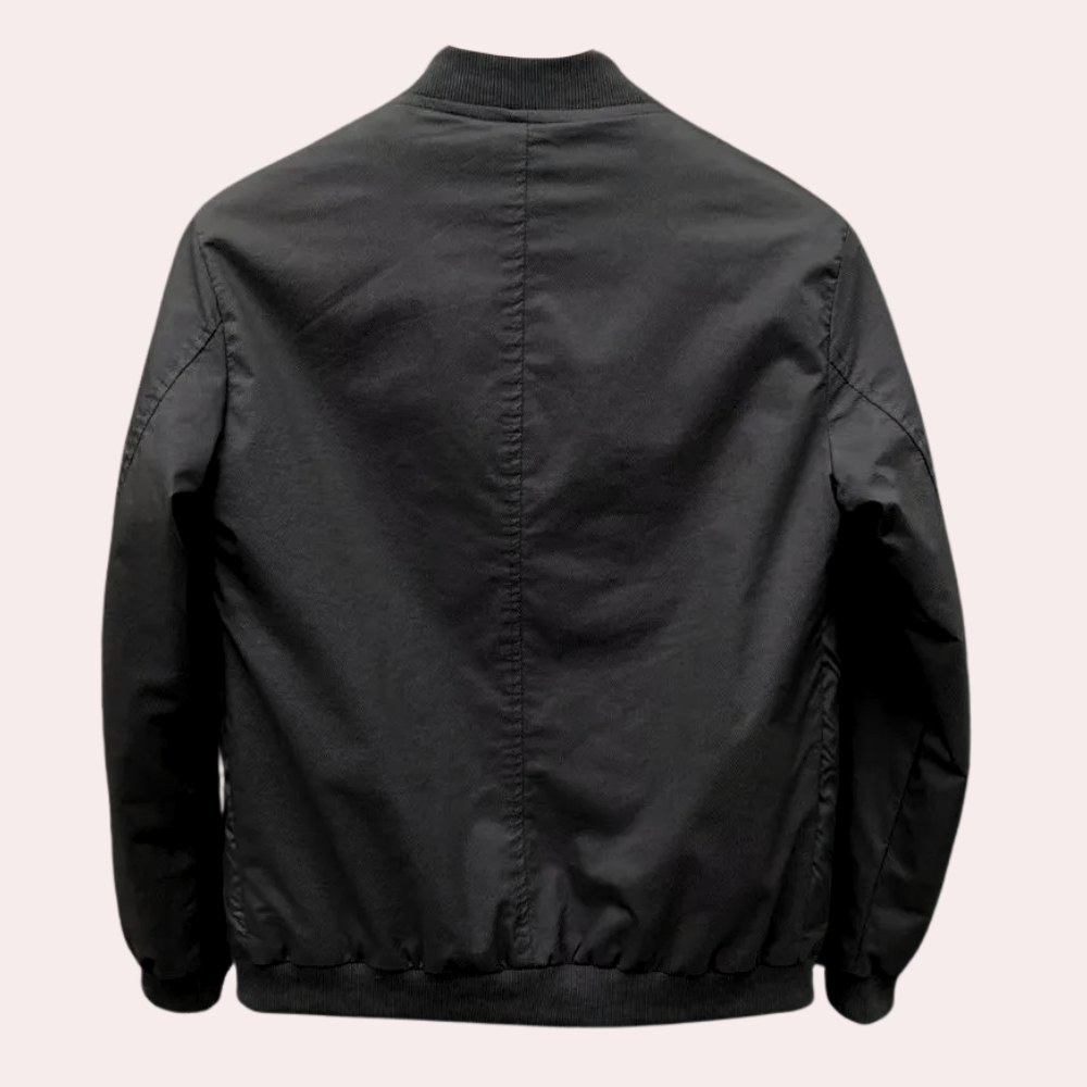 Zwarte Moderne Jas voor Heren - Elliot