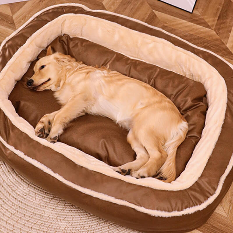 Luxe Hondenbed met Afneembare Hoes - CozyPaw™
