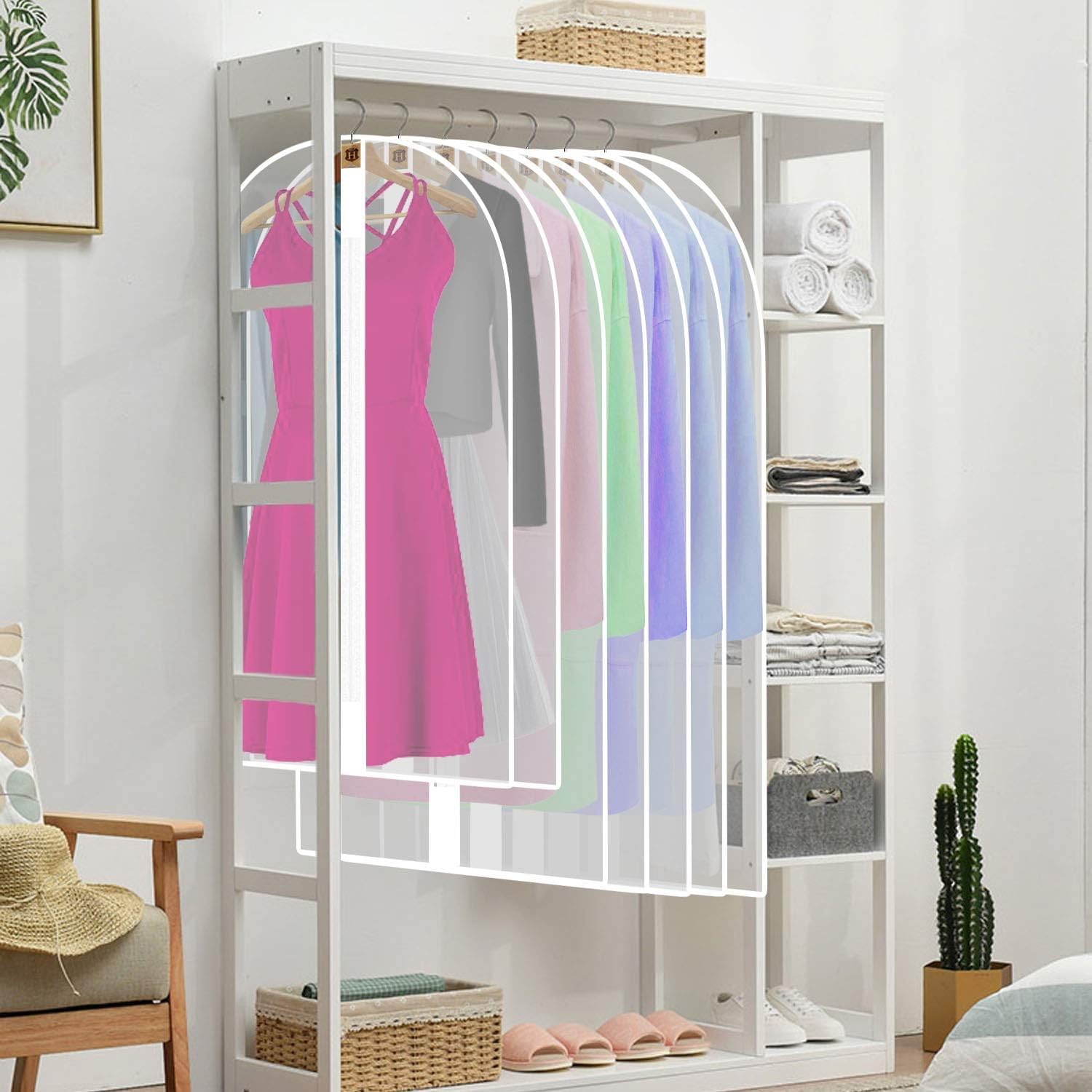 Extra Lange Kledingtas voor Jurken & Gewaden- 180 cm Beschermhoes met Handvatten (1 Kopen, 1 Gratis)