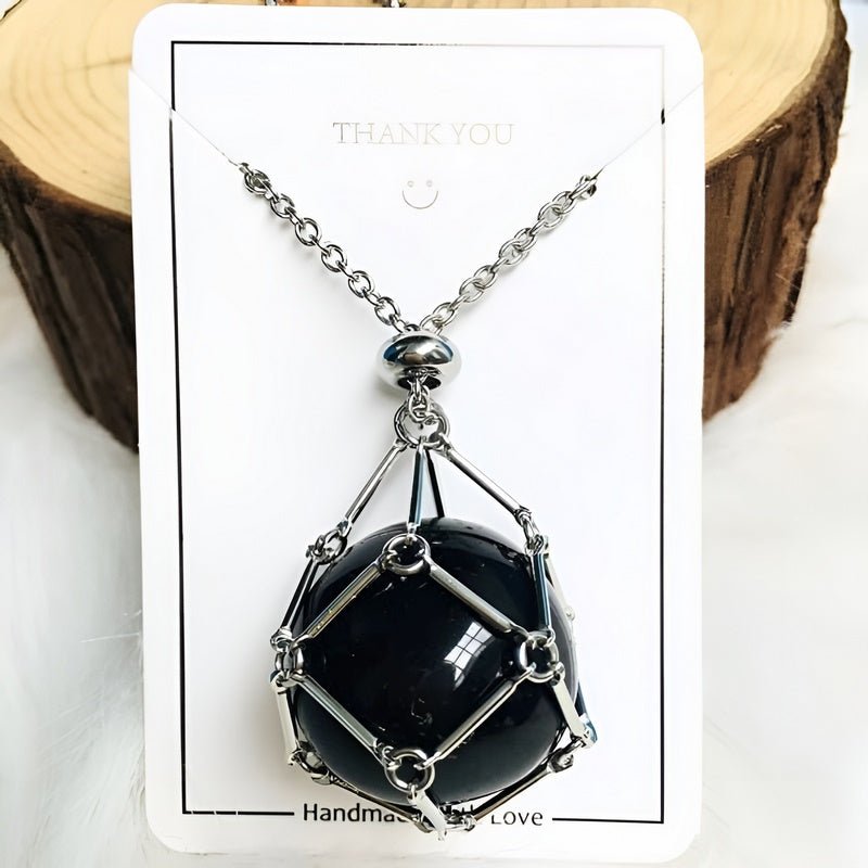 Ketting met Kristalhouder Hanger - CrystalGuard