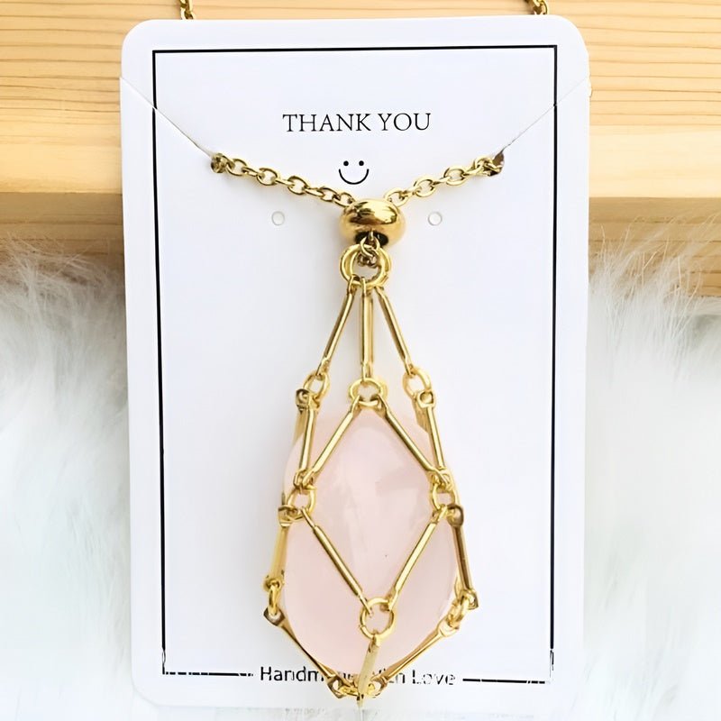 Ketting met Kristalhouder Hanger - CrystalGuard