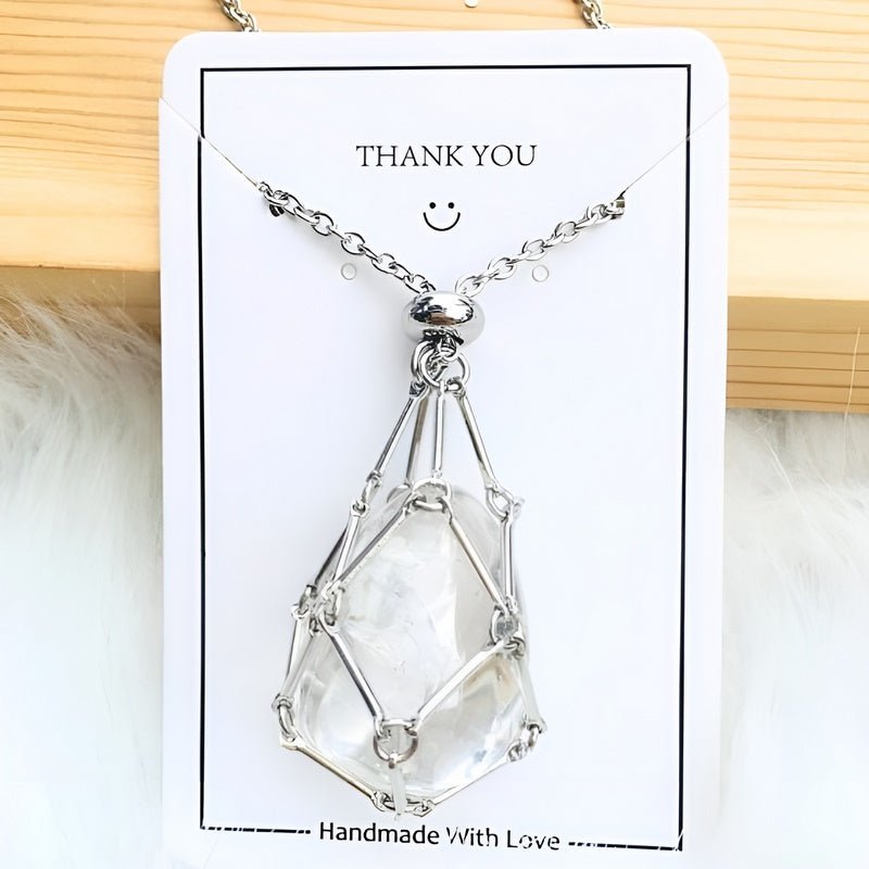 Ketting met Kristalhouder Hanger - CrystalGuard