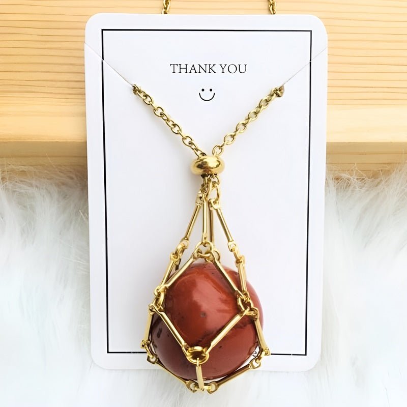 Ketting met Kristalhouder Hanger - CrystalGuard