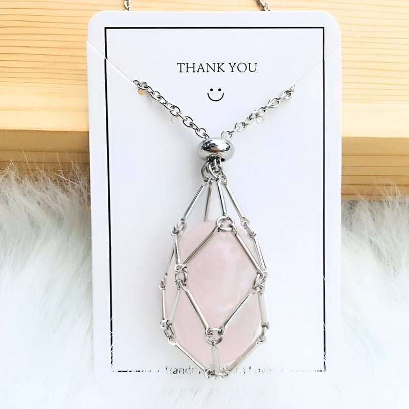 Ketting met Kristalhouder Hanger - CrystalGuard