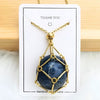 Ketting met Kristalhouder Hanger - CrystalGuard
