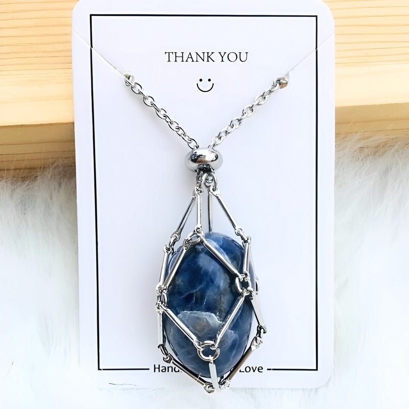 Ketting met Kristalhouder Hanger - CrystalGuard