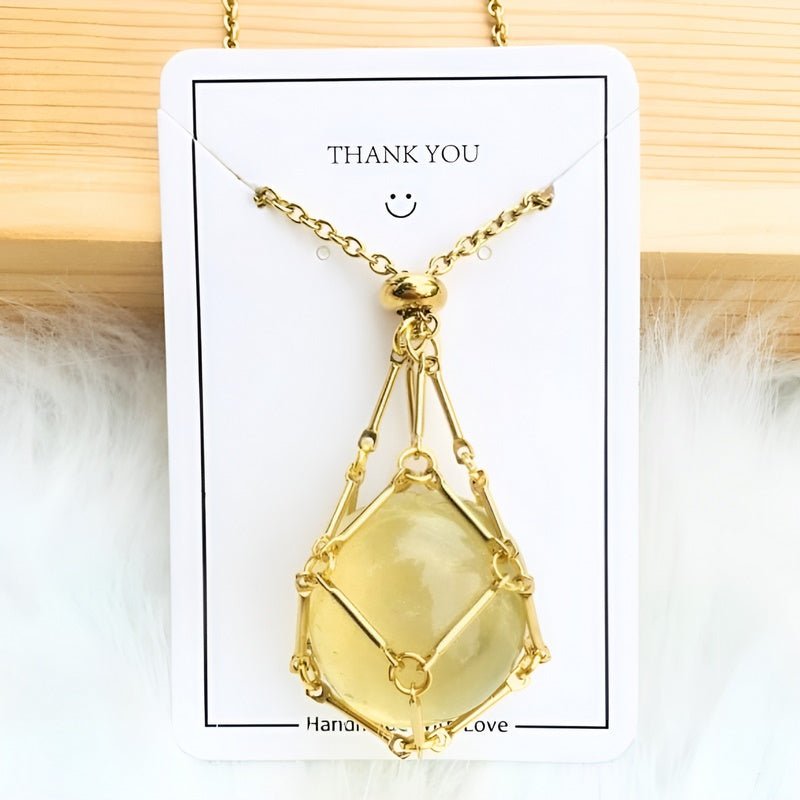 Ketting met Kristalhouder Hanger - CrystalGuard